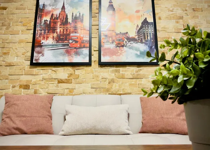 Apartman The Easy - Spacious 2br Bukarest