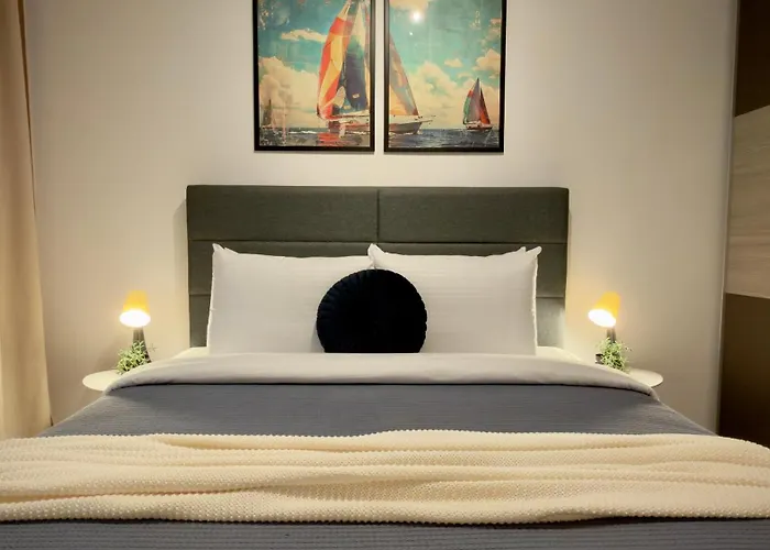 Apartman The Easy - Spacious 2br Bukarest